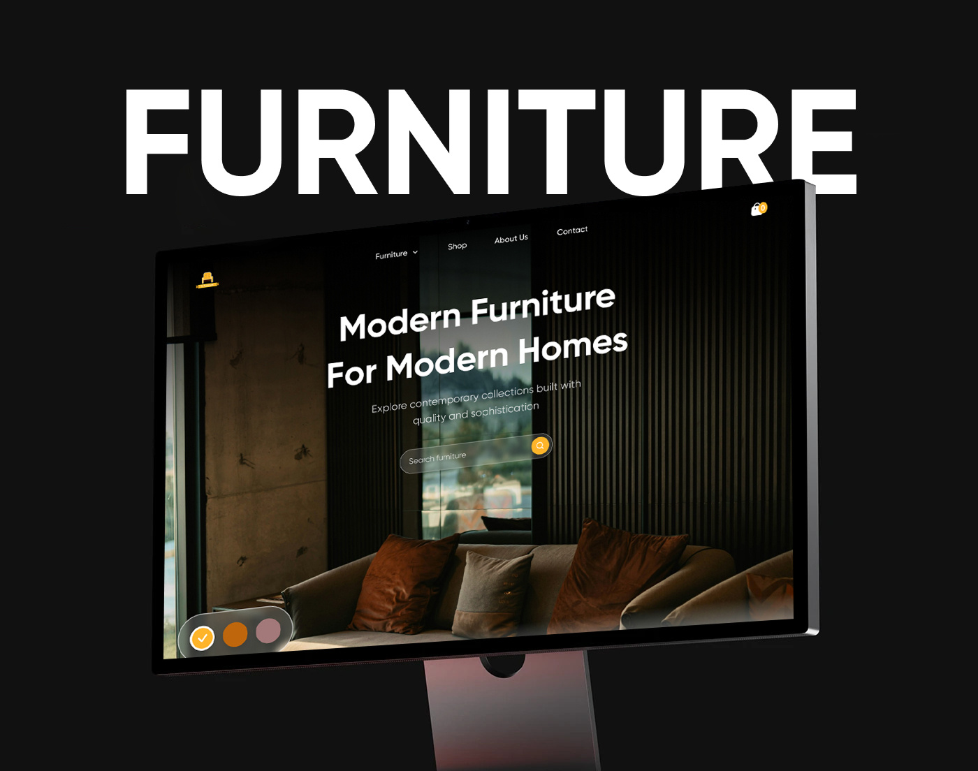 Modern Furniture Website UI/UX | Apptechies apptechies case study design clean uiux creative web design design inspiration digital product design ecommerce ui furniture app furniture ui furniture website home decor ui landing page design minimal ui modern website product showcase uiux agency web design website redesign