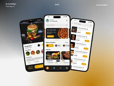 Food Delivery App app concept app ui clean ui delivery app delivery ui food app food concept food design food mobile food ordering food ui minimal design mobile design modern food order food restaurant app restaurant ui ui design uiux mobile ux design