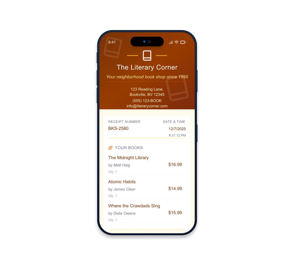 Daily UI #017 — Purchase Receipt challenge dailyui dailyui 001 design figma ui