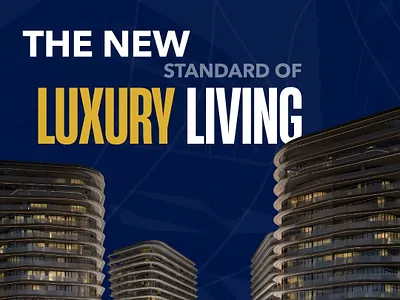 Real Estate Graphic Design architecturaldesign graphic design luxurydesign luxuryliving modernarchitecture premiumbranding propertybranding realestatedesign realestatemarketing waterfrontliving