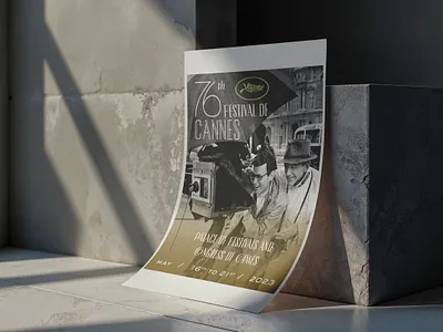 Flyer design/ concept for the Cannes film festival both sided cannes film festival flyer printing printing preparation