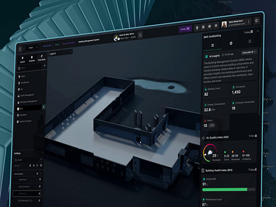 Interactive Motion System for Urban Infrastructure 3d visualization city builder data visualization design system digital twin interface design motion design motion ui product design real time interaction simulation ui smart city platform smart infrastructure spatial design urban infrastructure urban planning