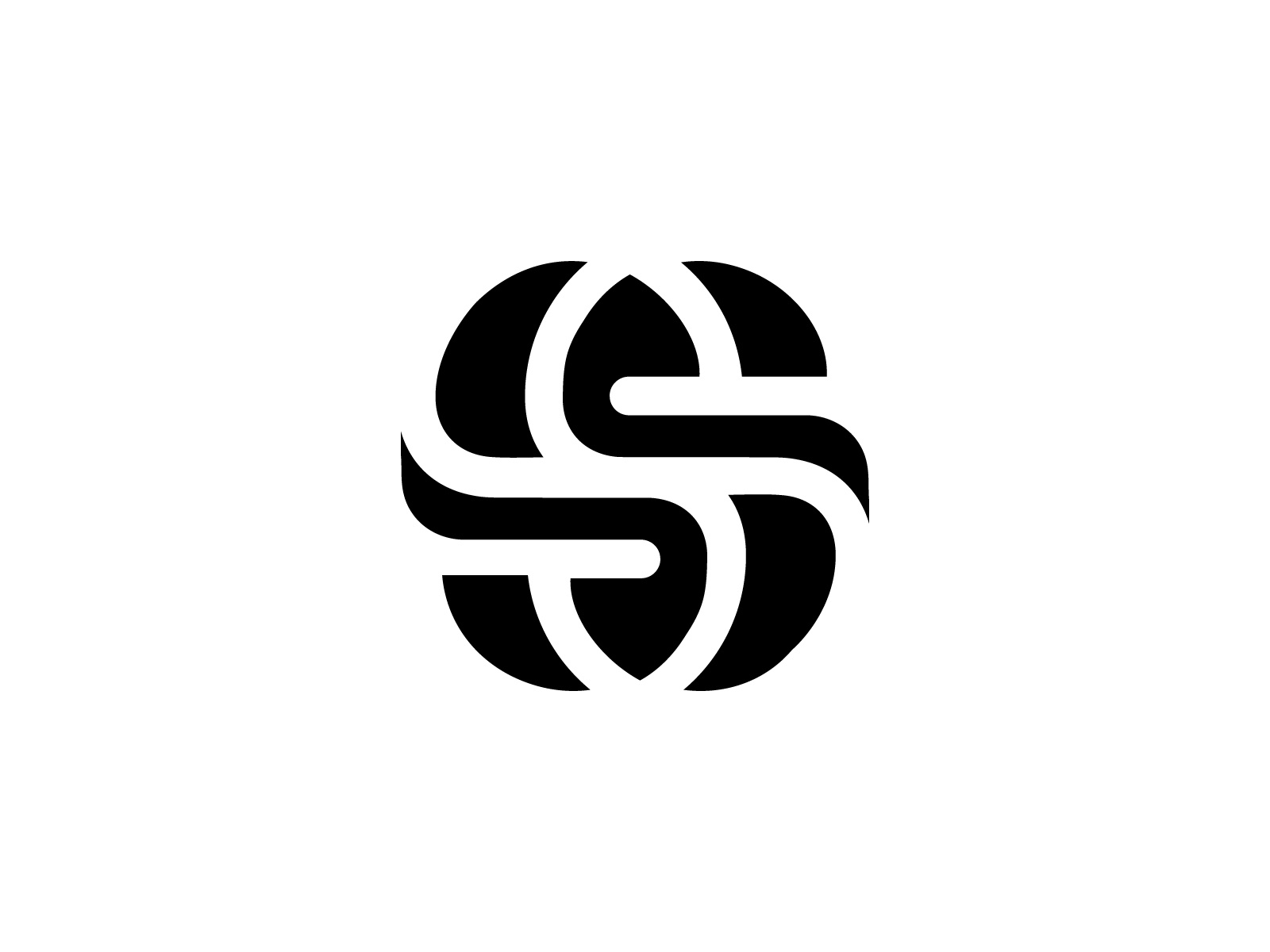 Abstract Letter S Logo // For Sale abstrac s brand mark creative elegant initial letter s lettermark logo mark logodesign luxury minimal modern s initial s logo s logomark sss symbol type