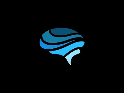 Abstract Brain logo Mark 5 stages of brain brain brain abstract brain creative brain flat logo brain logo brain minimal logo brain new logo new brain concept