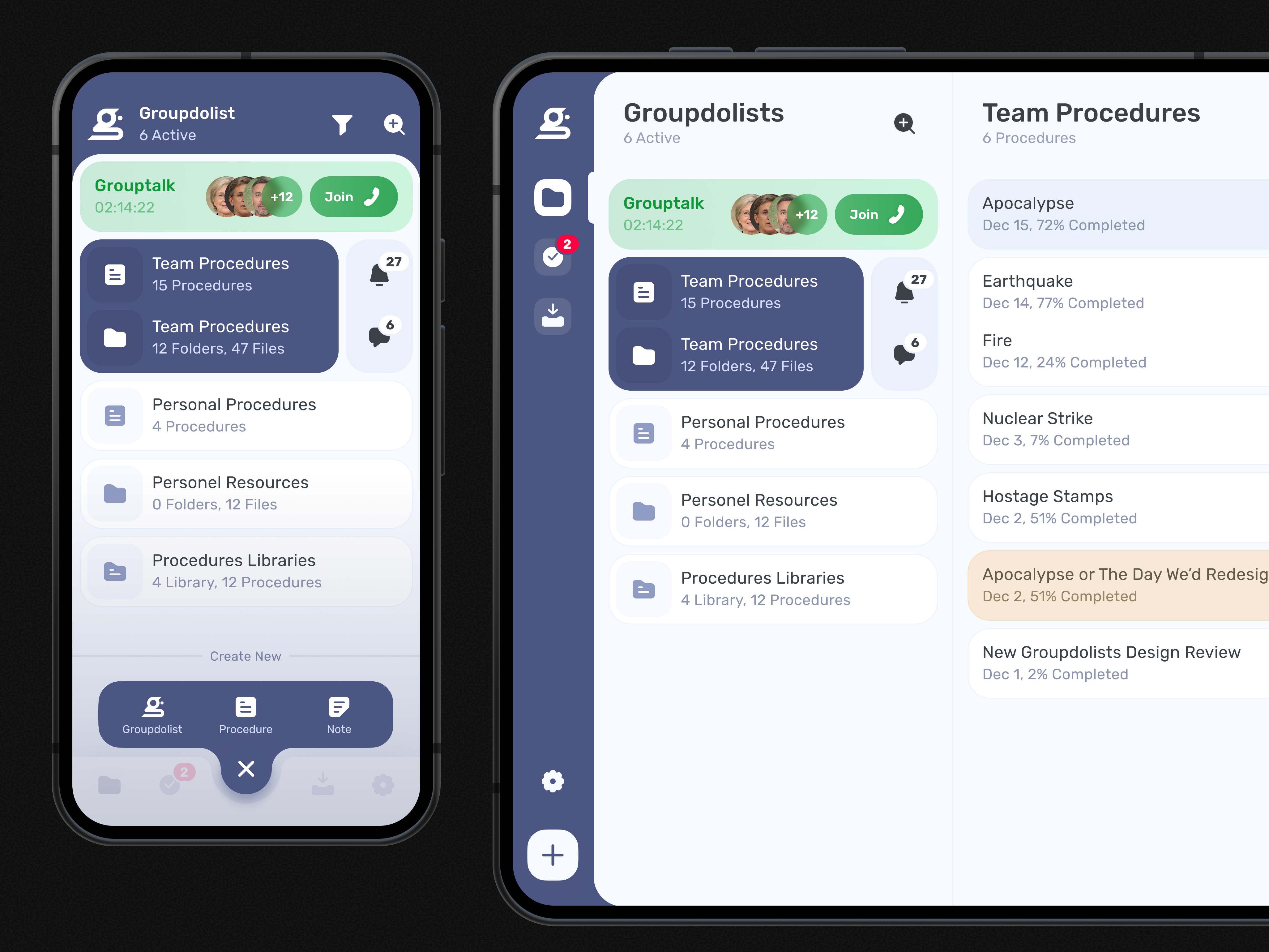 2018, Groupdolist app main team todo ui ux
