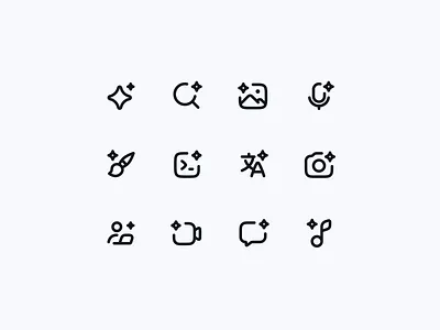 What do you often use AI for? ai ai icon artificial inteligence assistant chatbot chatgpt generate generative ai gpt icon icon set open ai tokens