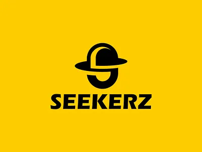 Cap Brand Logo Design, Seekerz branding cap brand logo chat logo design logo logo design