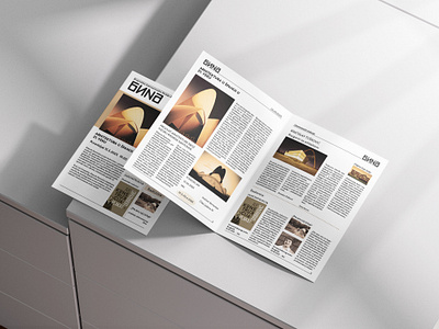 Bulletin design for Belgrade International Architecture Week architecture bulletin magazine mockup