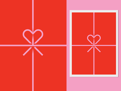 Love as a gift - limited edition fine art print 2025 adobe art best buy chiaramorra christmas conceptual edition fineart gift heart holiday idea illustration illustrator limited love present print