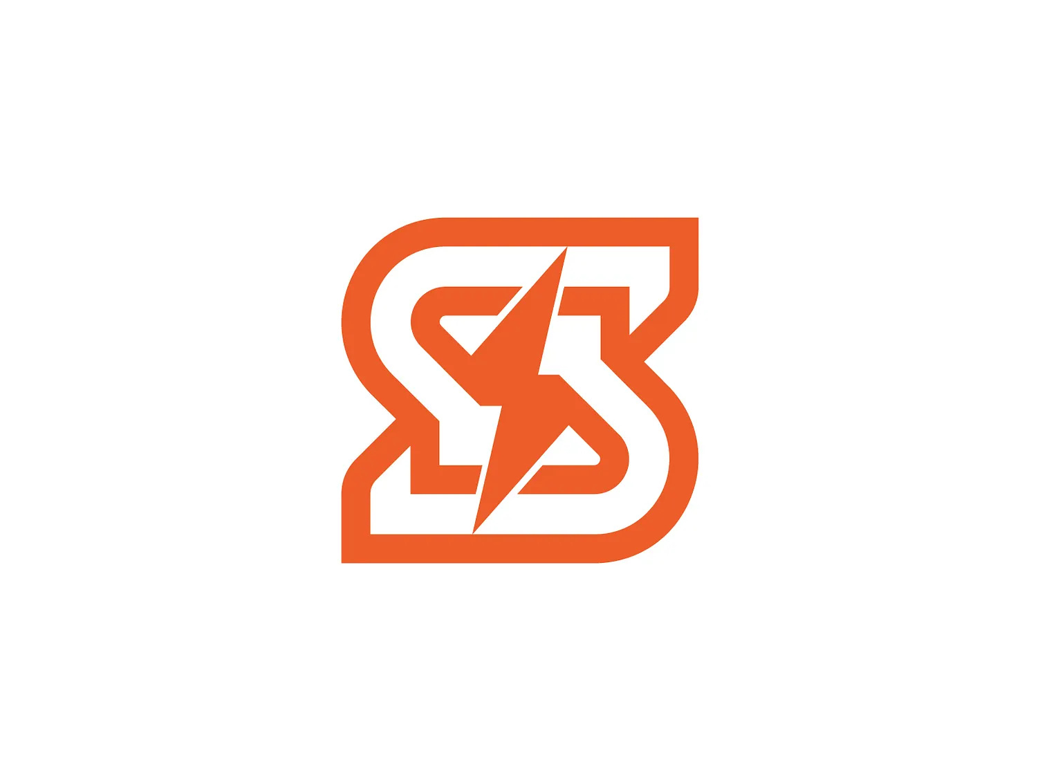 S Lightning Logo corporate costom letter creative electric energy finance letter s lighting logo mark s initial symbol technology type visual identity