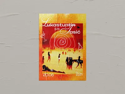 Party advertisement poster ad advertisement event party poster