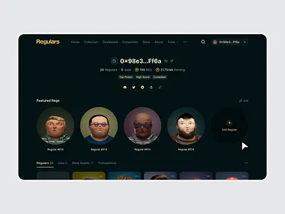 Drag-and-Drop Profile UI animation branding design graphic design illustration logo typography ui ux vector