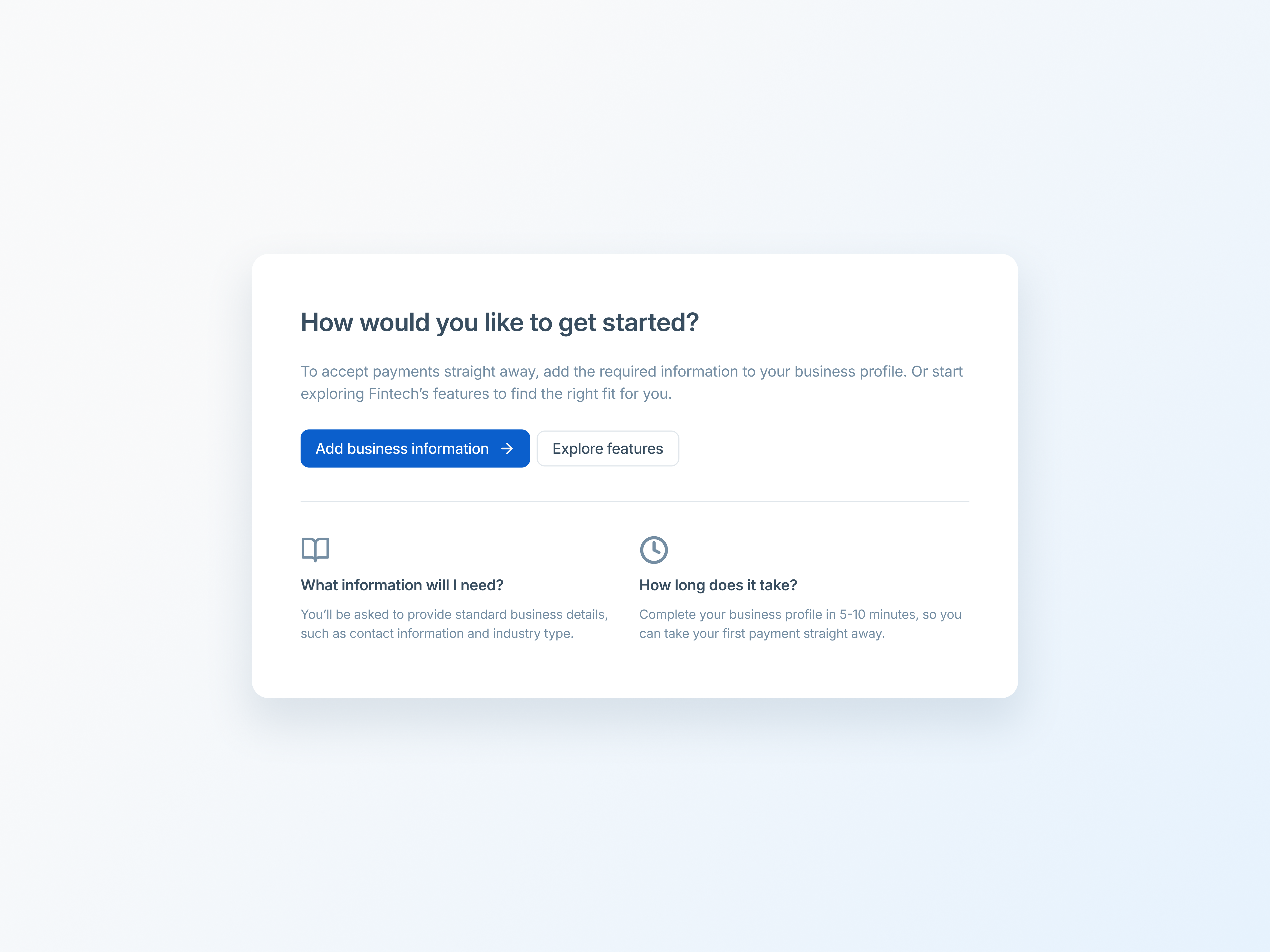 Onboarding Context Card uidesign uiux uiux design