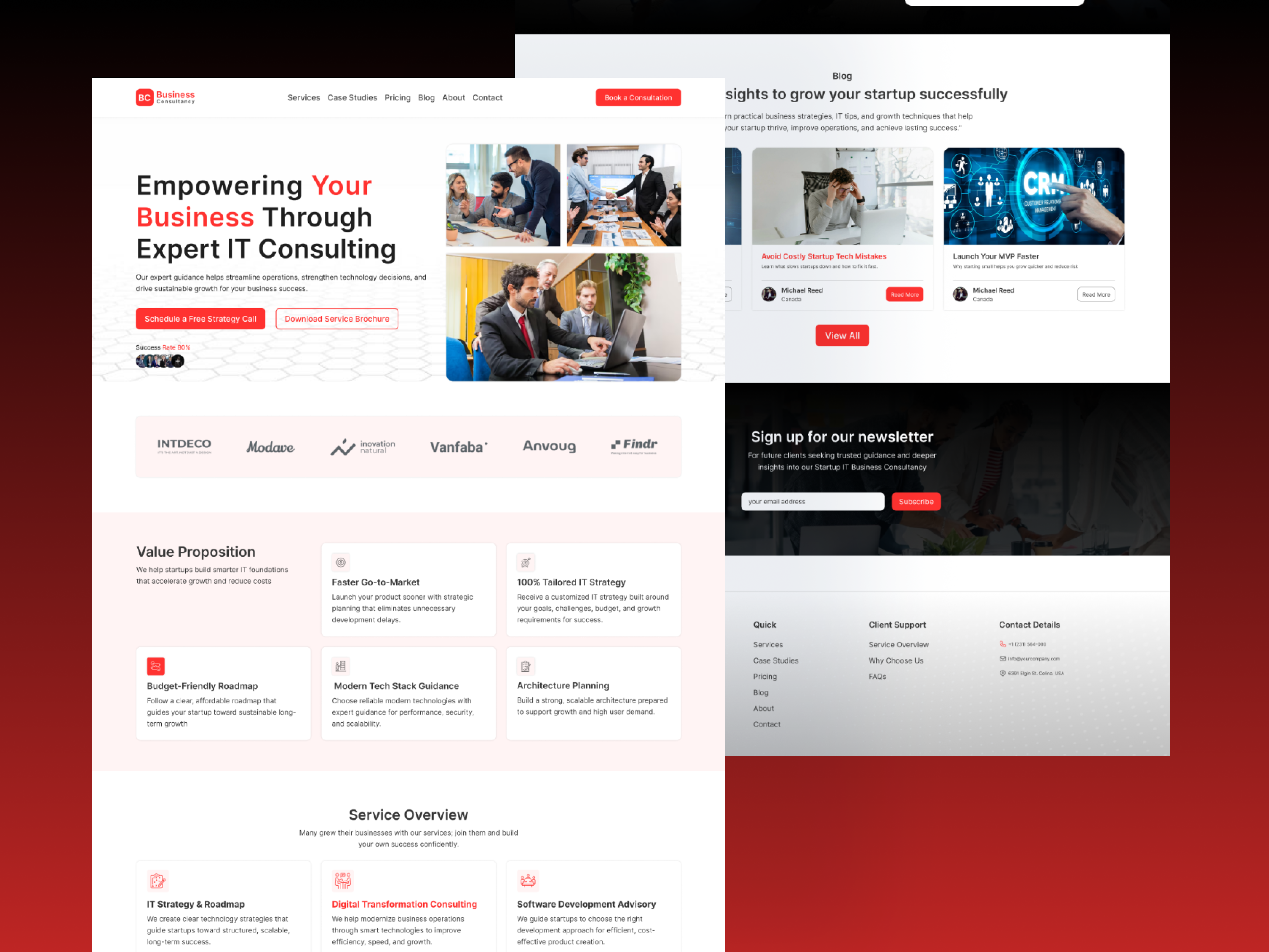 Startup IT Business Consultancy UI Landing Page Design branding businessgrowth businessinnovation businessstrategy consultingservices digitalgrowth digitaltransformation enterprisesolutions entrepreneurlife futureofwork globalbusiness growthmindset innovationdriven itconsulting scalingbusinesses smartbusiness startupsuccess techforbusiness techsolutions ui