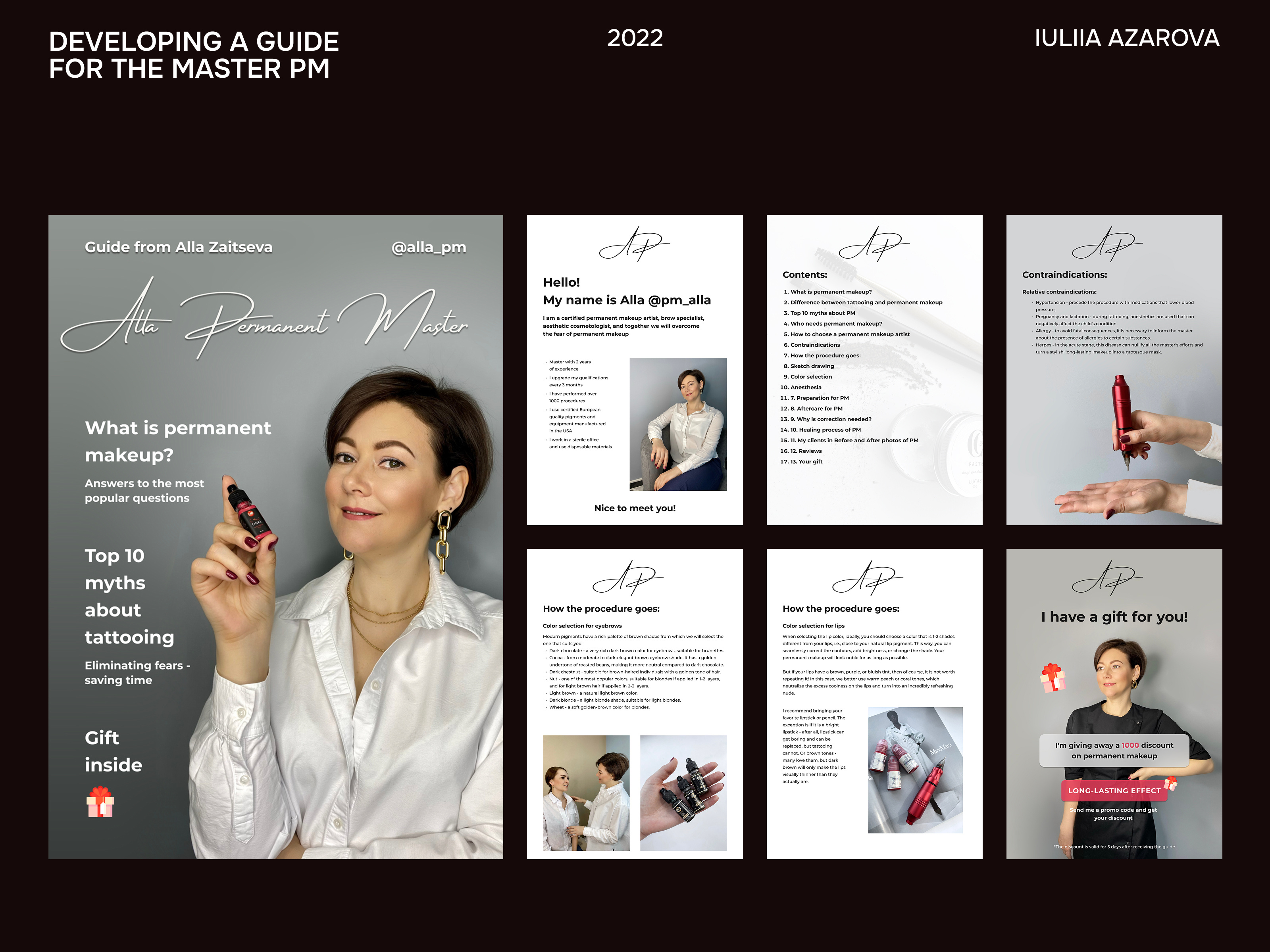 Example of Print & Digital Catalogs, Presentations