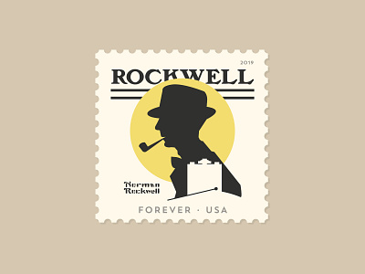 Norman Rockwell - Stamp - Forever - USA