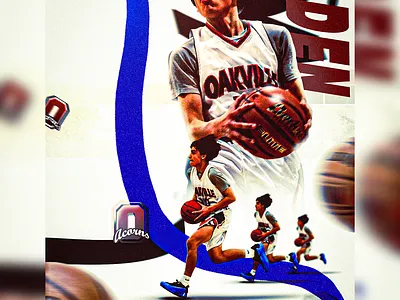 Player poster basketball graphics football graphics graphic design illustration poster sport design sports