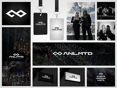 ANLMTD: Event Agency Brand Showcase bento branding brandingdesign brandshowcase design designbento designerlife designinspiration dribbblegraphics graphic design logo showcase visualidentity