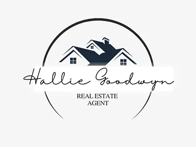 Simple Real Estate Agent Logo Design branding identity logo design real estate