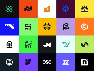 Logo Collection #1 brand identity branding design graphic design logo logofolio logomark logotype mark minimalist logo modernist logo symbol