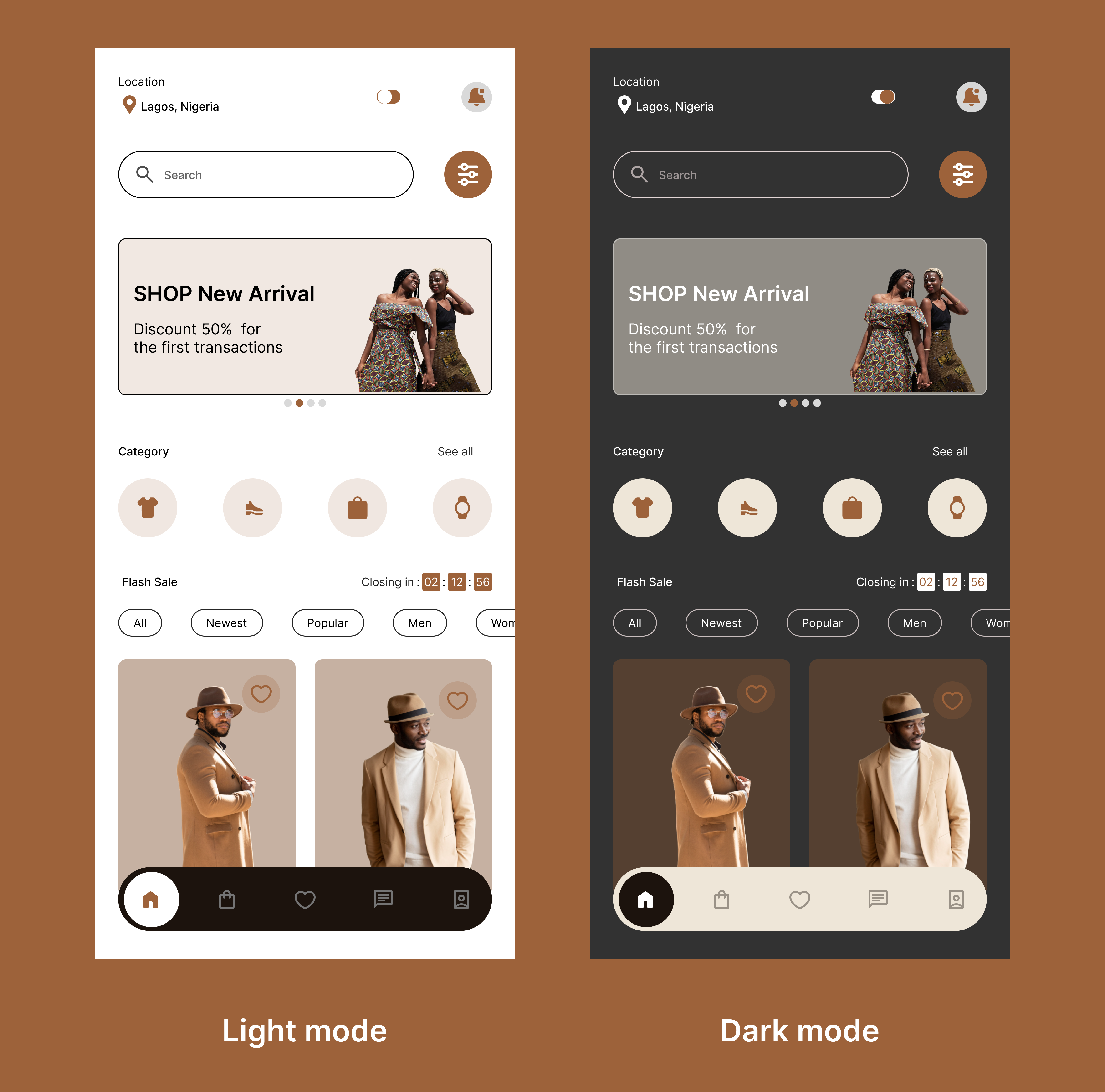 E-Commerce Mobile App e commerce shopping uiux
