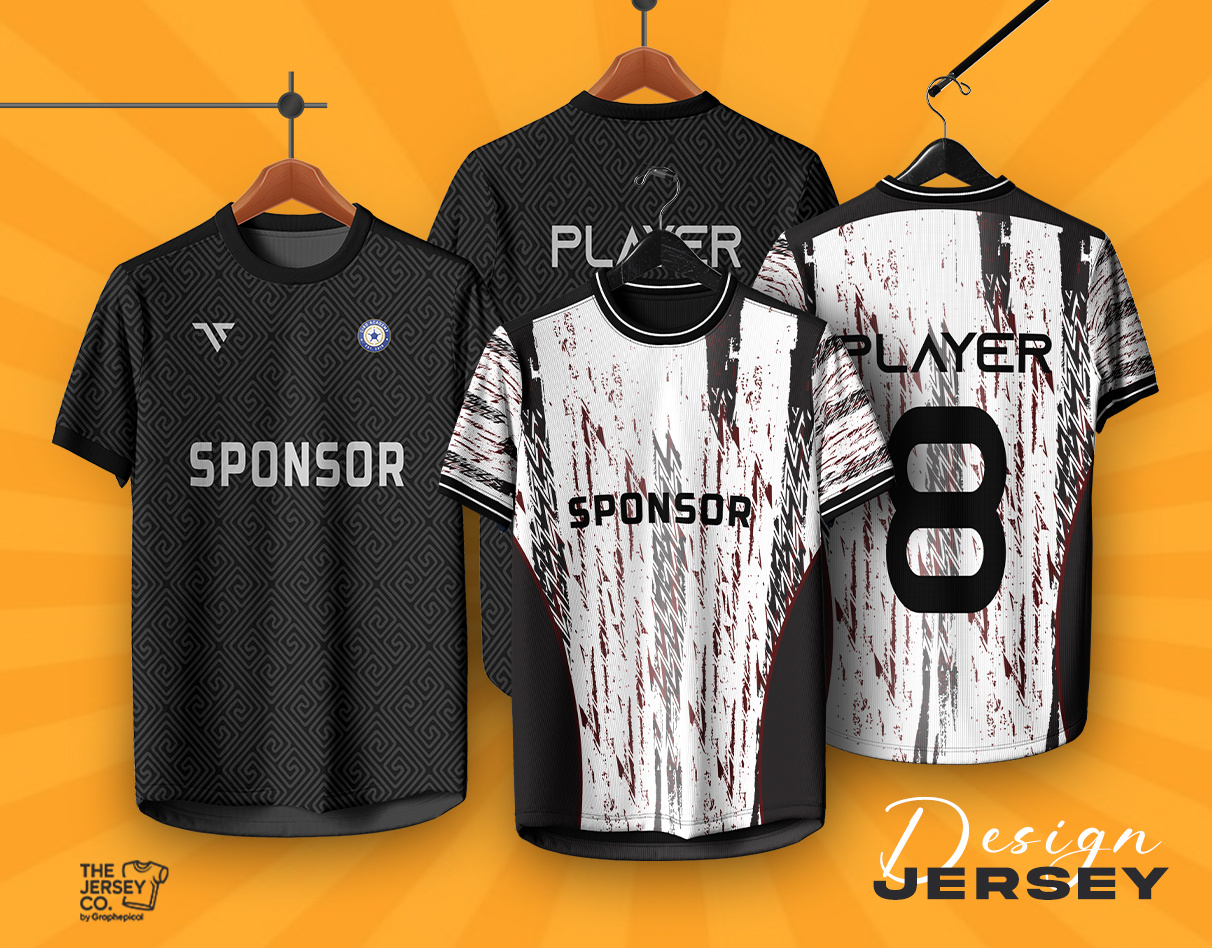 Modern Jersey/T-shirt Design | Custom Kit for Teams branding custom design esports football kit graphic design illustration jersey design soccer jersey sports sportswear t shirt design vector
