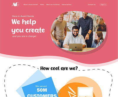 Landing Page design graphic design ui web design