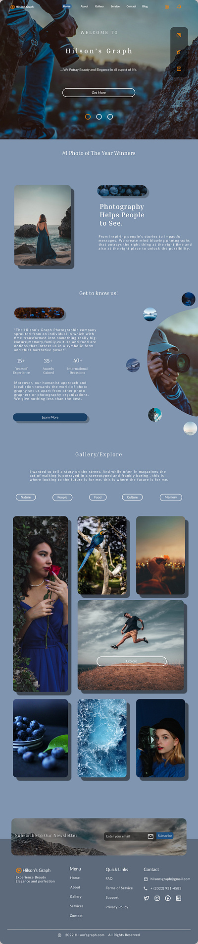 Photographic UI branding design graphic design ui