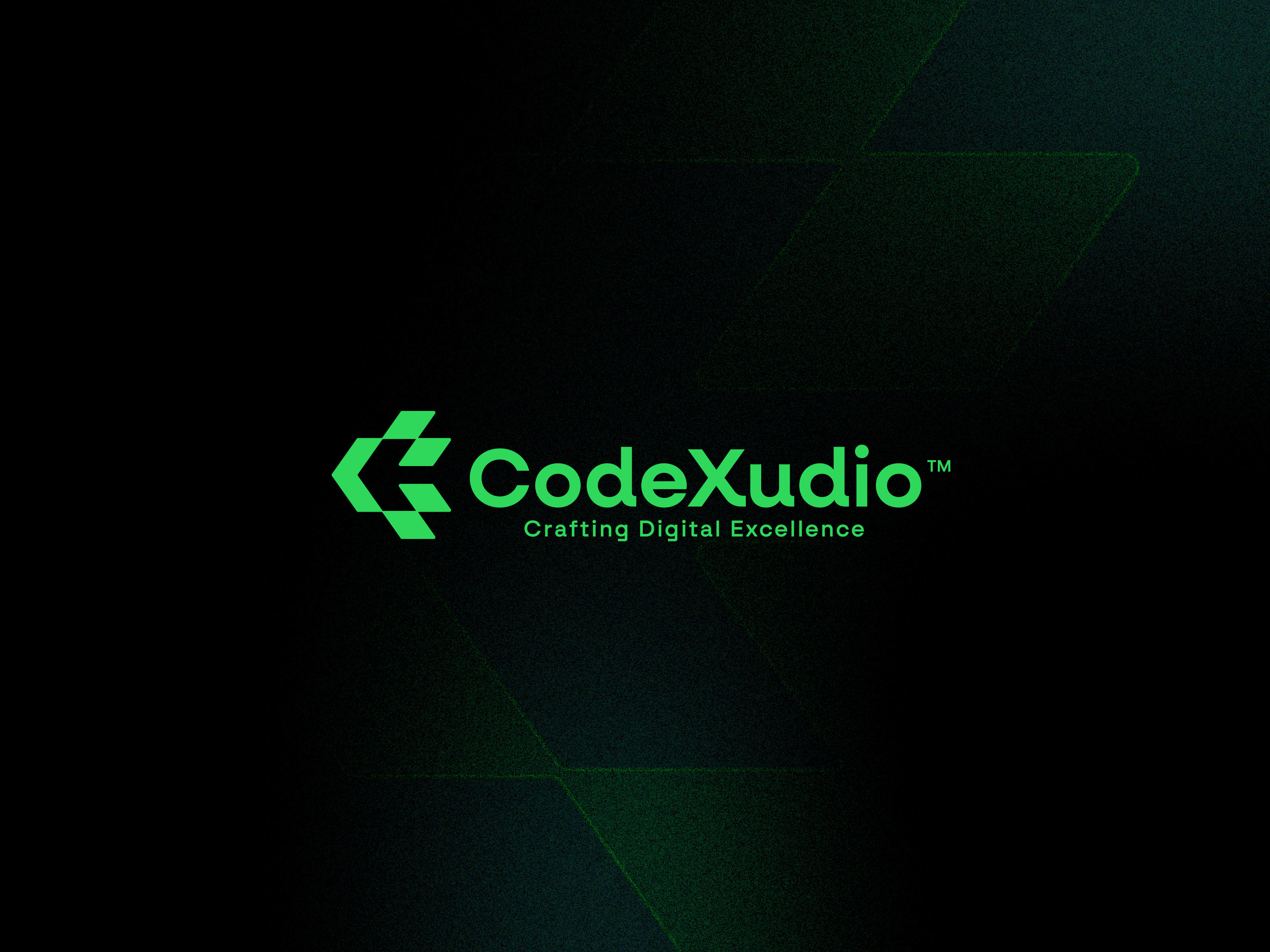 CodeXudio™ Futuristic Tech Logo Design brand identity branding creative logo digital agency futuristic design geometric logo identity design logo design logo mark minimal logo modern logo monogram logo professional logo saas logo software company tech logo technology branding web agency logo