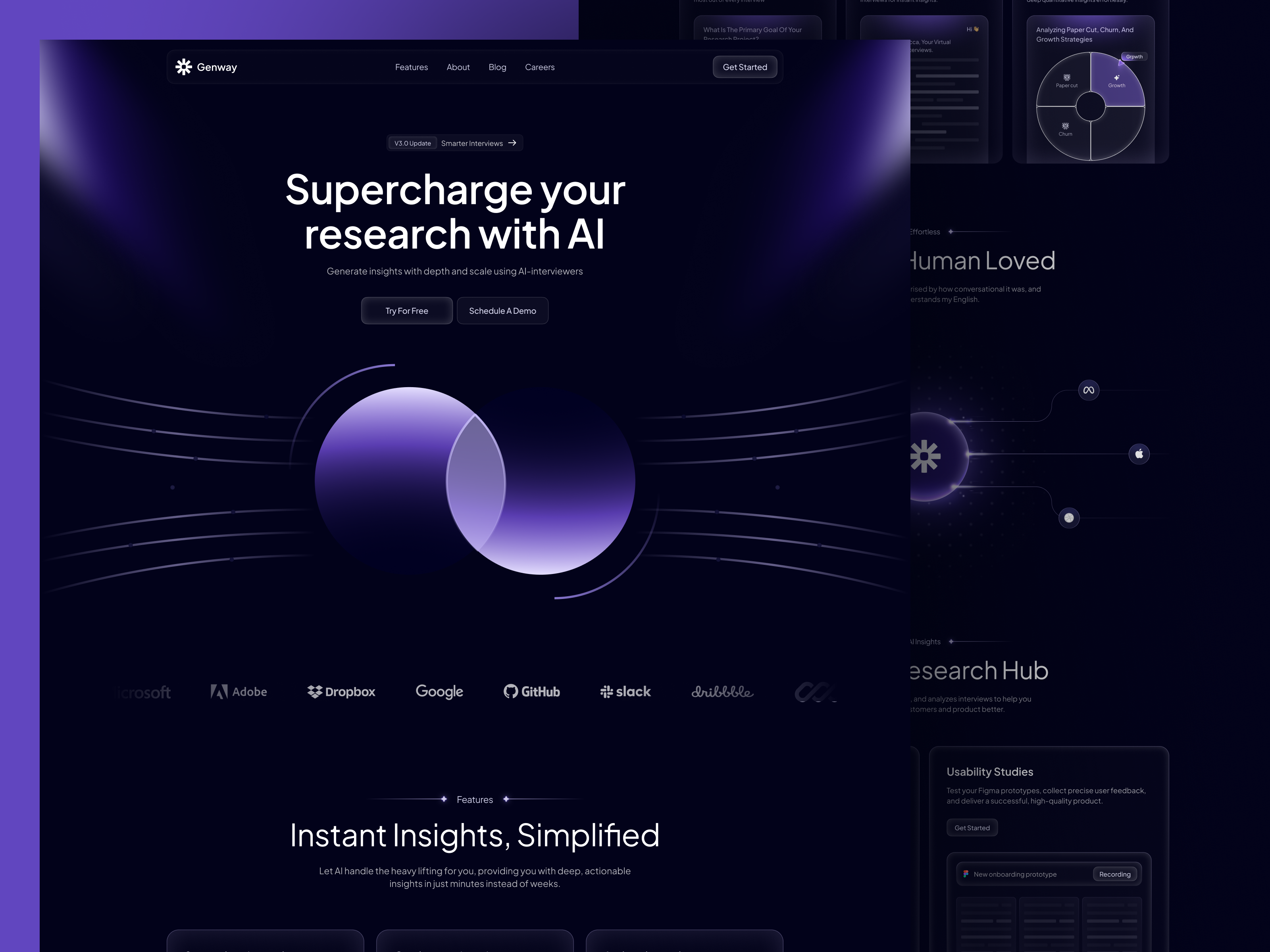 Example of Landing Page Design – UX/UI
