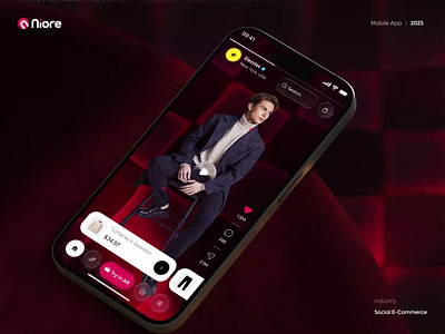 Modern Social Commerce Fashion Concept | AR Try-On | Animation ai fashion tech ai social ecommerce ai try on animation ar shop ar try on augmented reality augmentedreality digital fashion interface fashion ecommrce concept fashion tech fashion video shopping premium mobile ui reality shop showreel sleek ui design social commerce ui store virtual reality