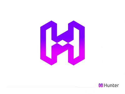 Abstract H logo design 3d 3d logo animation apps logo brand identity branding design elegant design graphic design h logo logo logo trends minimalist logo motion graphics ui