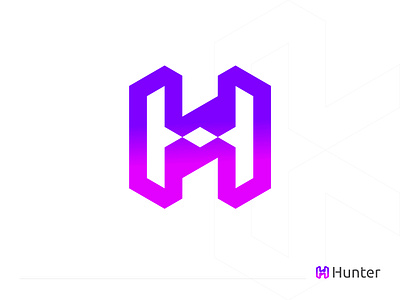 Abstract H logo design 3d 3d logo animation apps logo brand identity branding design elegant design graphic design h logo logo logo trends minimalist logo motion graphics ui