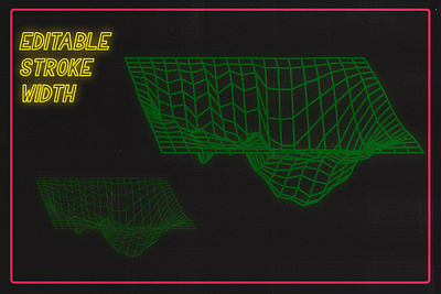 Retro-Futuristic Wireframes