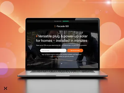 Pre-Launch Landing Page design dribbble shot landing page design landingpage lead generation lead generation landing page ui ux
