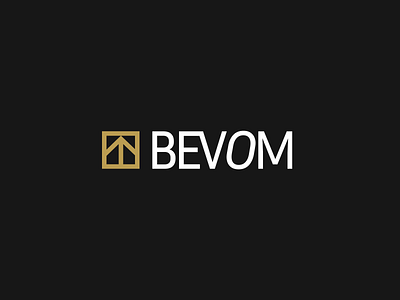 Bevom logotype brand branding design graphic design icon illustration logo typography vector