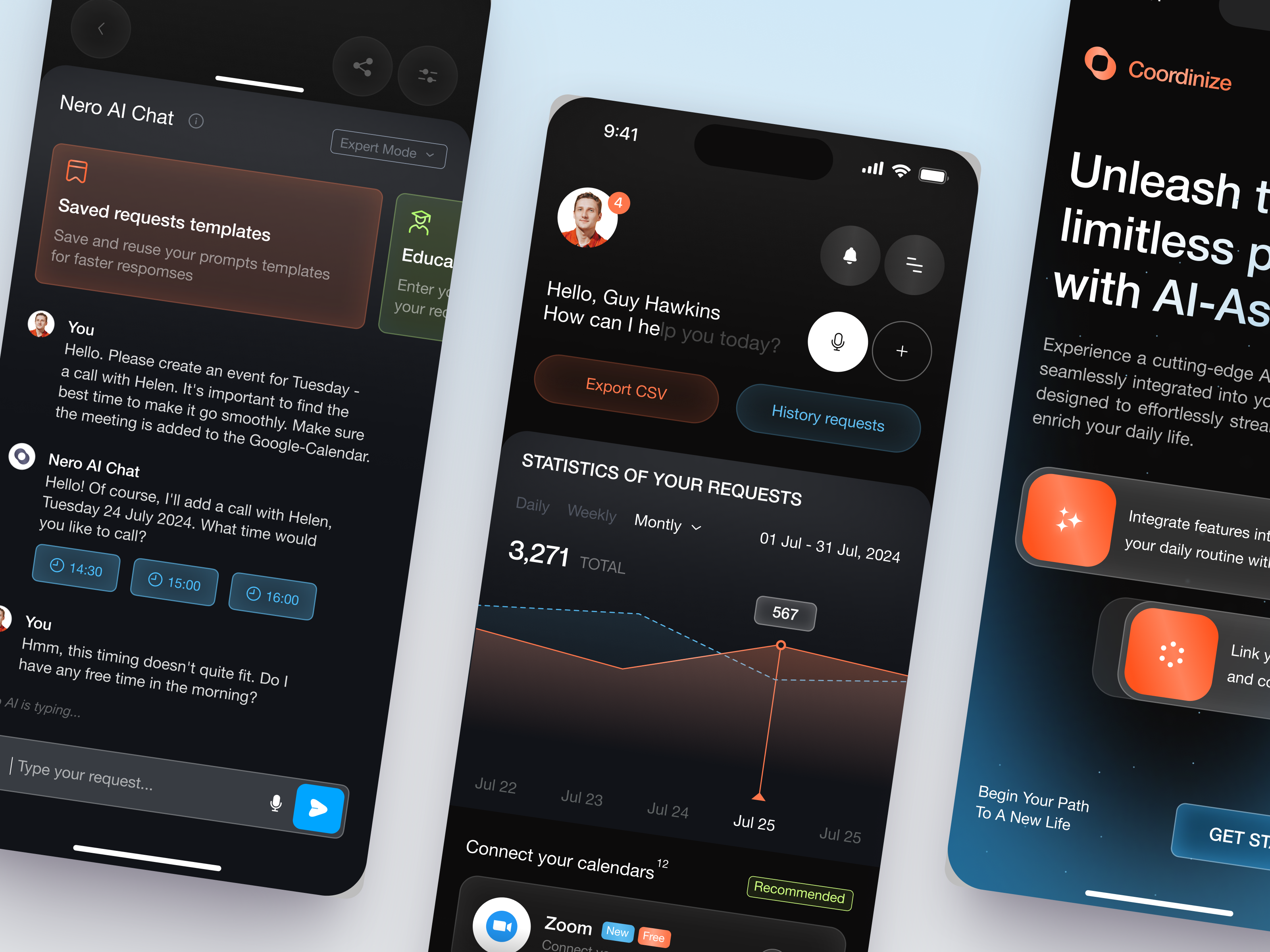 Mobile App for AI app app design application application design design interface ios app ios app design mobile mobile app mobile app design mobile design product product design service startup ui uiux ux