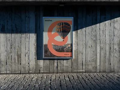 Evolve - Banner banner branding design graphic design logotype poster