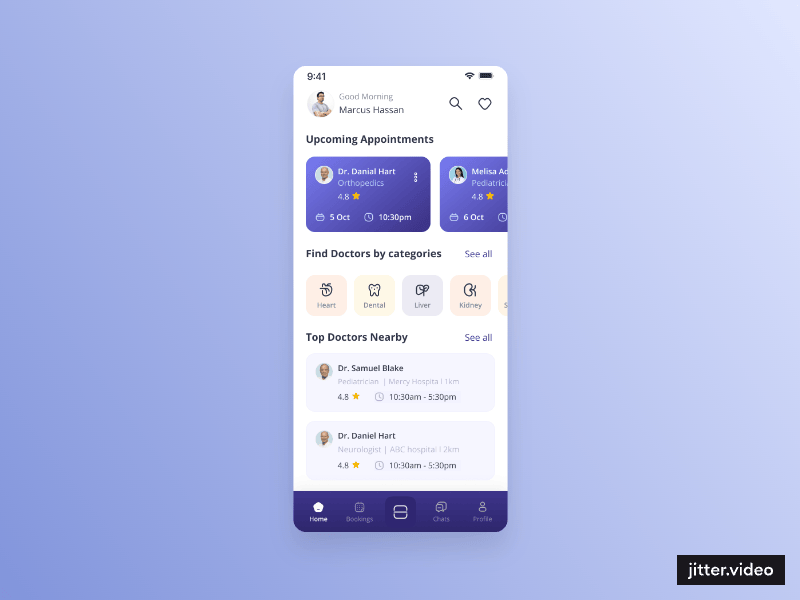 Smart Healthcare Appointment Flow With AI Suggestions—UX Design ai health suggestion app appointmentapp doctor appointment app ui doctor booking interface doctorappui doctorbooking healthappdesign healthcare mobile app design healthcaredesign healthtrackerapp medical app uiux medical chat app design medicalux mobilemedicalapp patient health tracking ui smart doctor finder app smarthealthcare telemedicine app concept telemedicineui