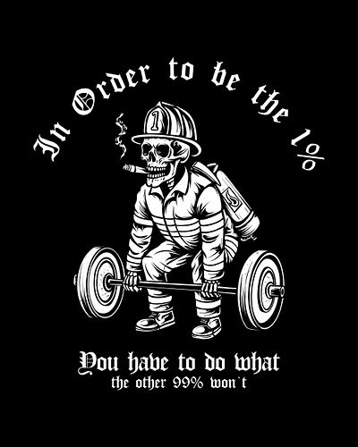 Skull Fire Fighter fitness art artwork customdesign design firefighter fitness graphic design illustration skull skullart skulls tactical tshirt