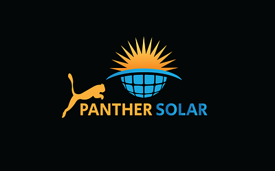 solar company logo branding creative logo design graphic design logo typography