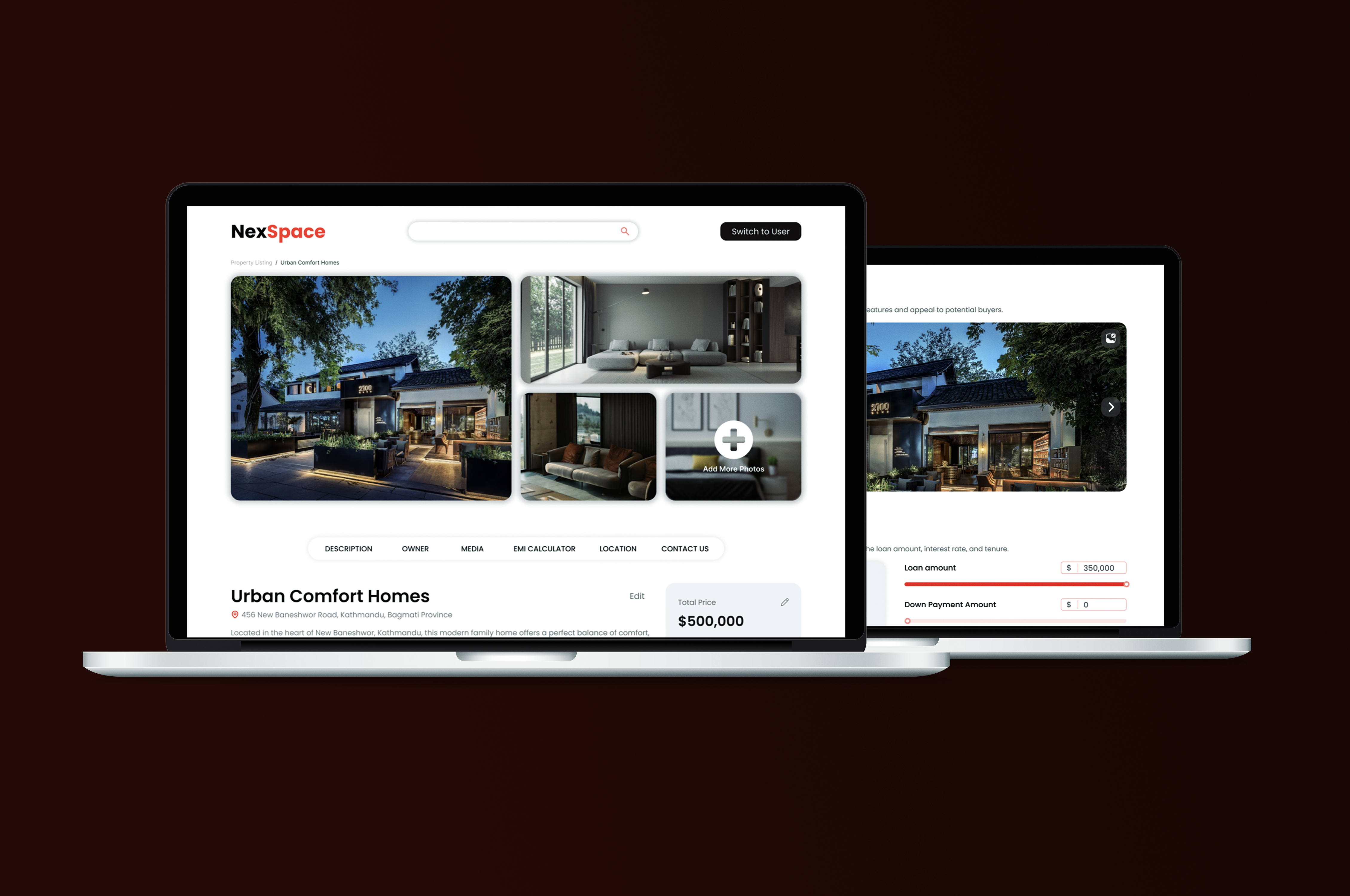 Example of UI/UX & Product Design (Web And Mobile)