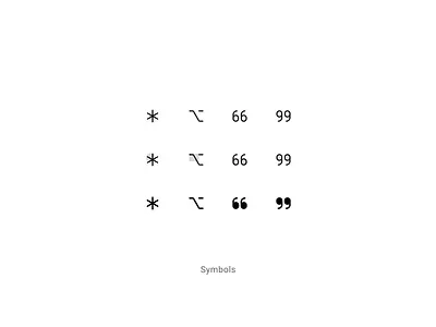 Symbol Iconography System