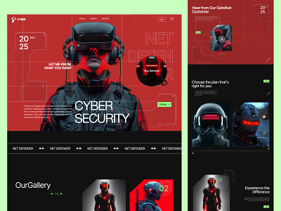 NET DEFENDER — Cybersecurity Experience Design ai branding cyber cyber attach cyber attack defender cyber attack defender software cyber secuirty cyber security cyber security website design design figma fintech illustration robot saas software ui uiux ux web design