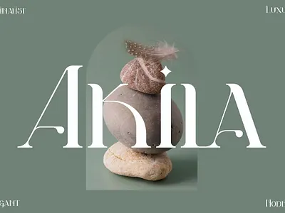 Akila Modern Serif Font branding display typeface font font elegant font family fonts handwritten lettering lettering type logo minimal retro sans serif sans stylish serif type typedesign typeface typography variable font