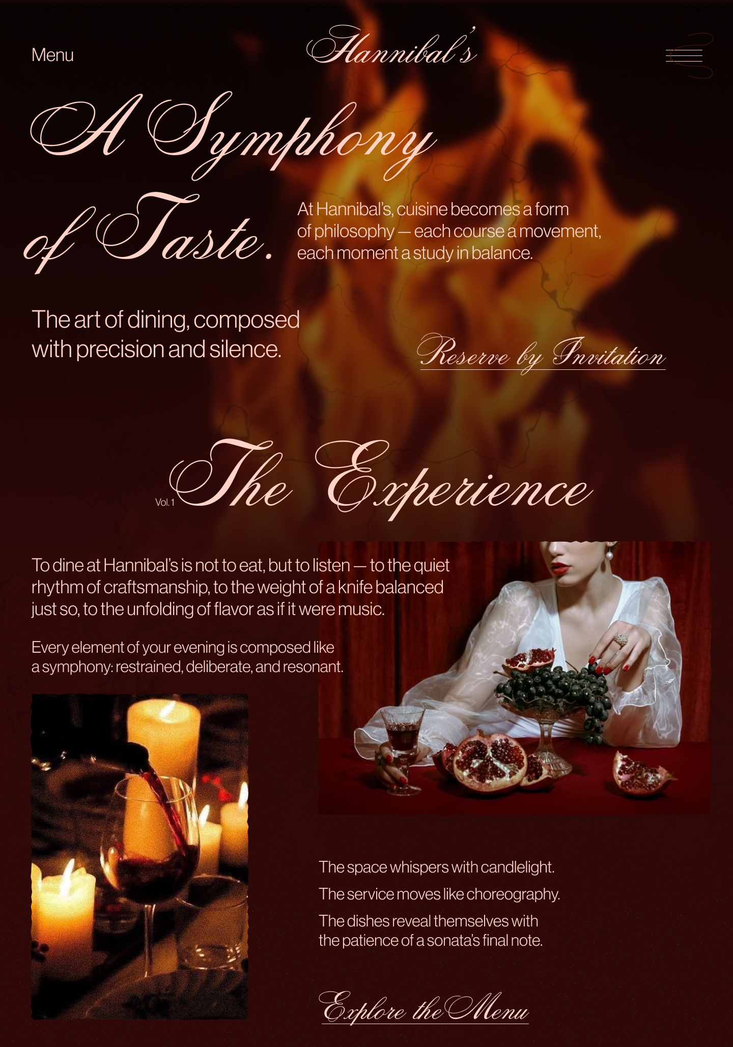 Hannibal's restaurant branding concept branding design digital design digital designer figma design graphic design instagram visual marketing design ui