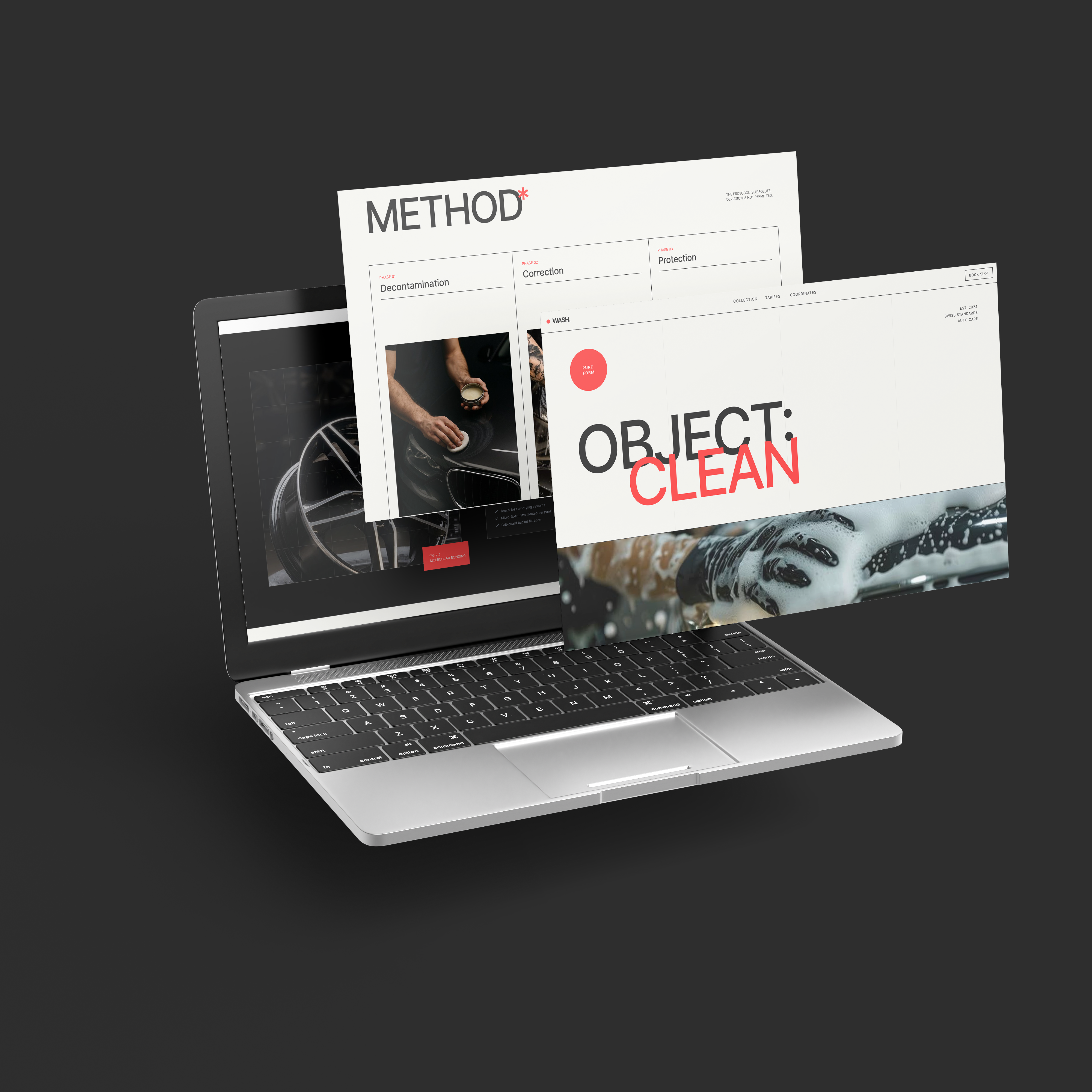 Example of Website Landing Page Design
