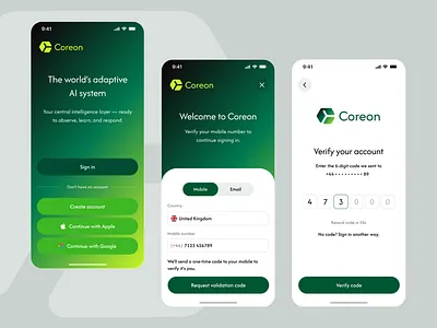 Coreon App Exploration creativeprocess designcommunity designmatters designthinking digitaldesign mobiledesign opentowork productdesign uidesign uxdesign