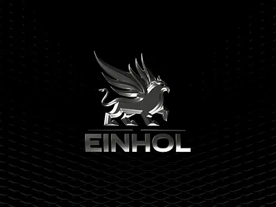 Einhol | 3D Griffin logo branding car logo design graphic design illustration logo logo design logodesign logos logotype