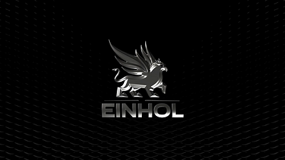 Einhol | 3D Griffin logo branding car logo design graphic design illustration logo logo design logodesign logos logotype
